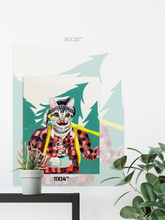 Load image into Gallery viewer, FROM THE DOGHOUSE custom pet portrait