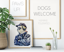Load image into Gallery viewer, PAWS UP!! custom pet portrait