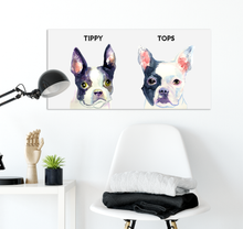 Load image into Gallery viewer, PAWS UP!! custom pet portrait
