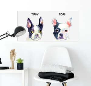 PAWS UP!! custom pet portrait